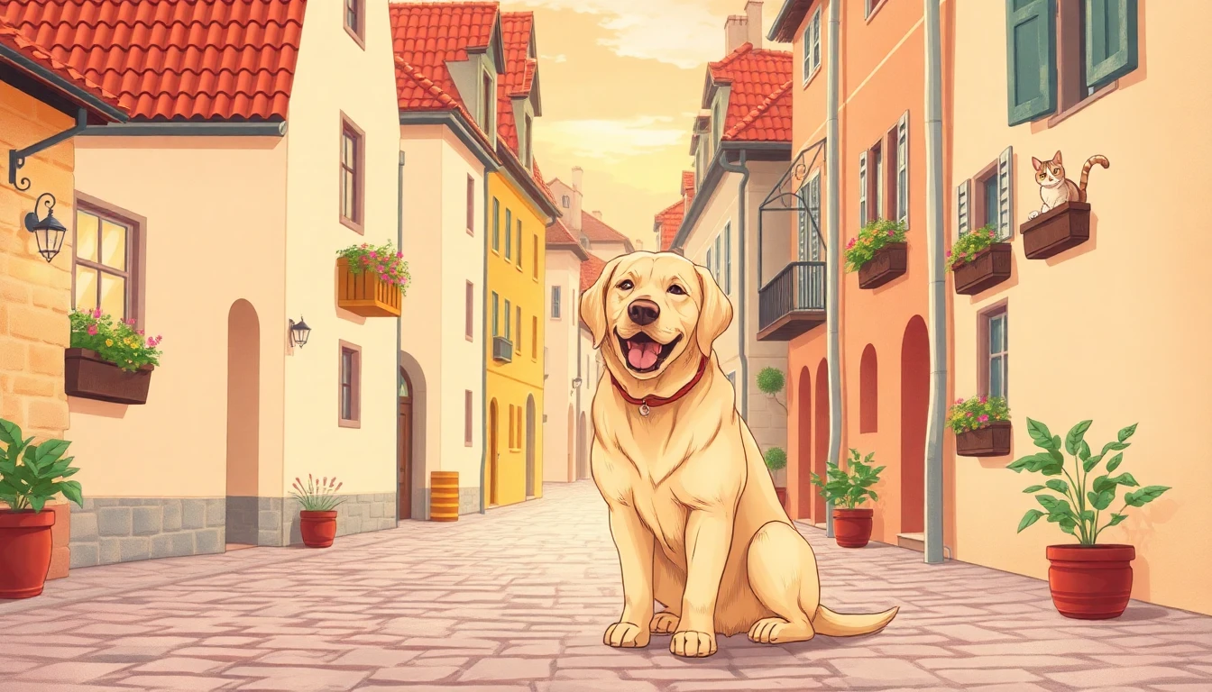 Abstract artwork representing Lola.pet